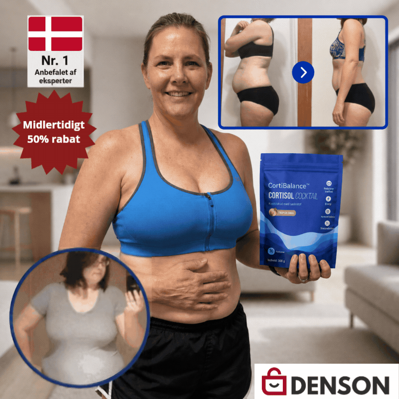 CortiBalance™ | Kortisol-drik til kvinder der vil slippe af med genstridigt mavefedt