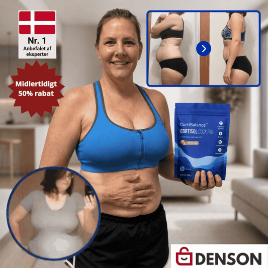 CortiBalance™ | Kortisol-drik til kvinder der vil slippe af med genstridigt mavefedt