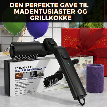 GrillMaster™ – Trådløs elektrisk grillrengører