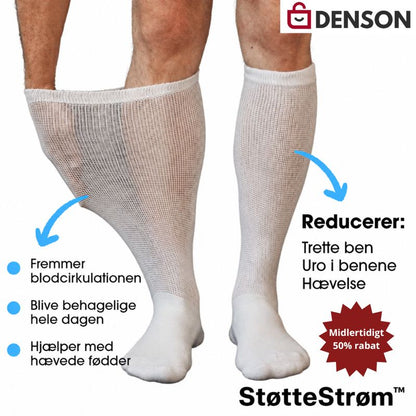 StøtteStrøm™ – Støttestrømper