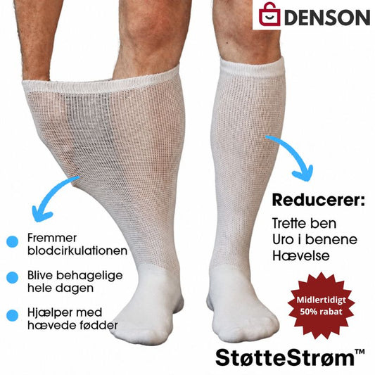 StøtteStrøm™ – Støttestrømper