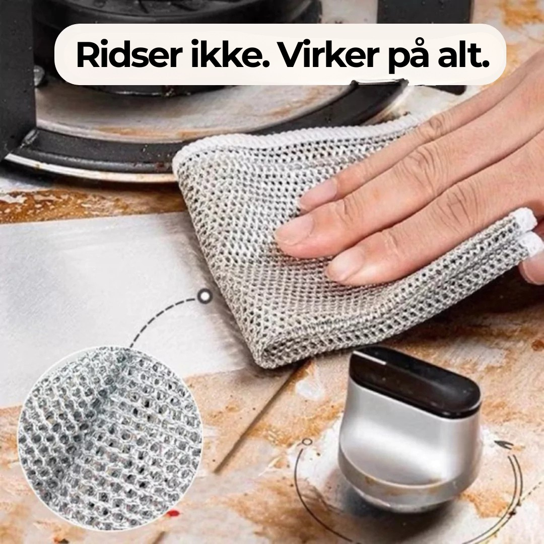 SkureKlud™ - Stærk og ridsefri til enhver rengøring!