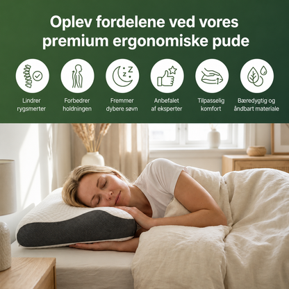 NakkeRo™ – Ergonomisk Nakkepude som Lindrer Nakke- & Rygsmerter
