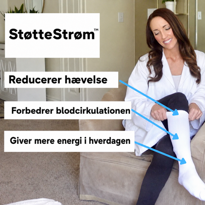 StøtteStrøm™ – Støttestrømper
