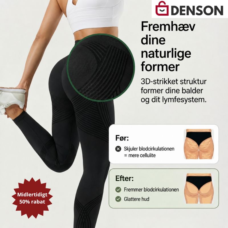 FormaFlex™ – 3D Sculpt Leggings – Form din silhuet uden besvær