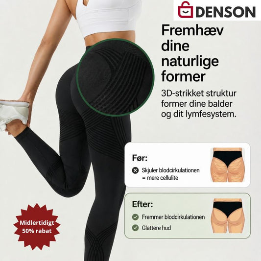 FormaFlex™ – 3D Sculpt Leggings – Form din silhuet uden besvær