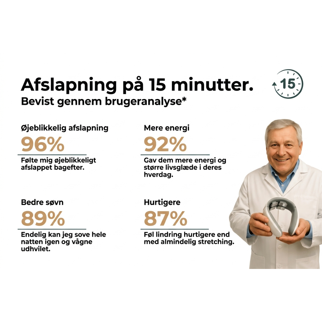 NakRo™ – Skånsom nakkeafspænding mod hverdagens spændinger