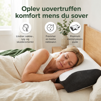 NakkeRo™ – Ergonomisk Nakkepude som Lindrer Nakke- & Rygsmerter
