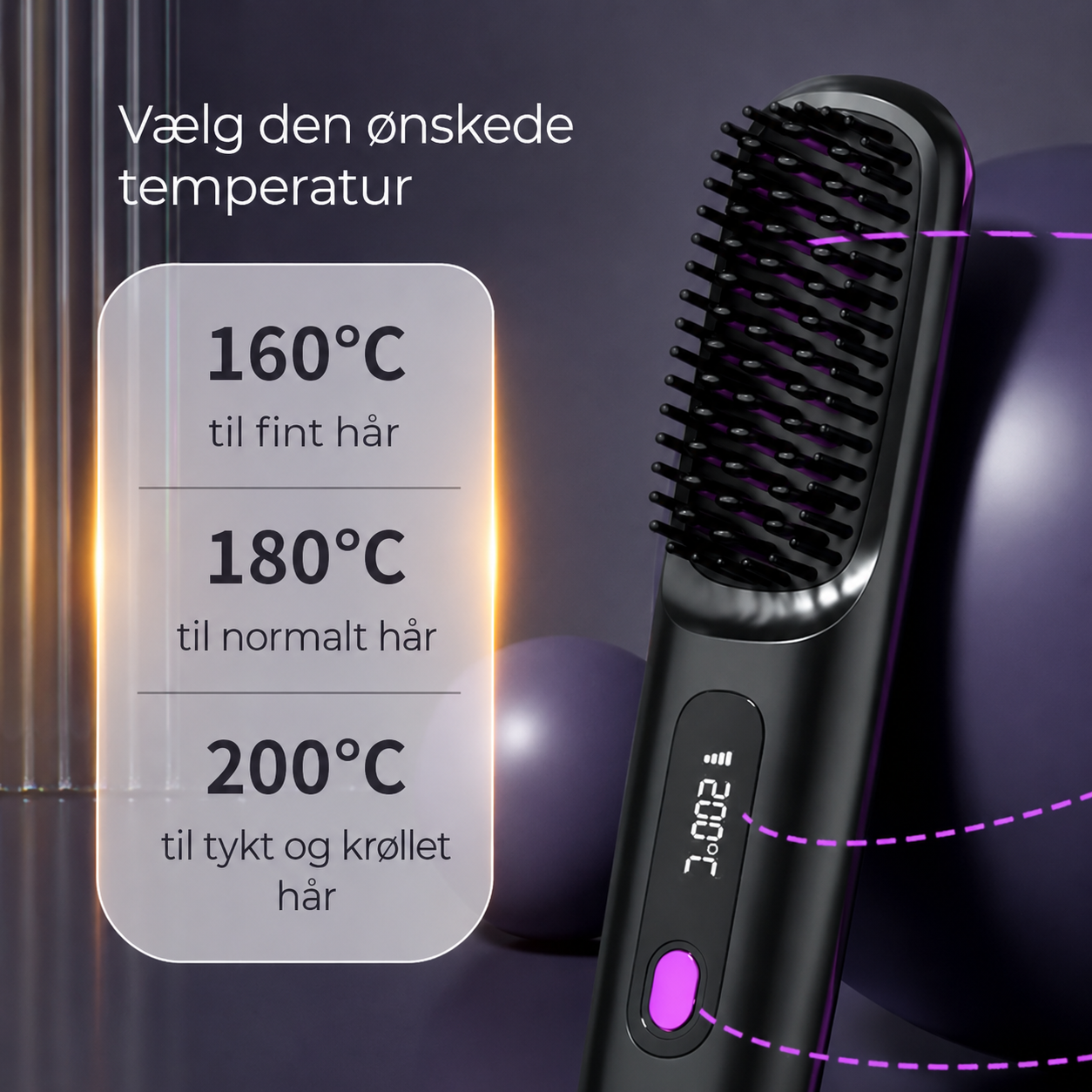 StyleBørste™ | Style korte hår nemt