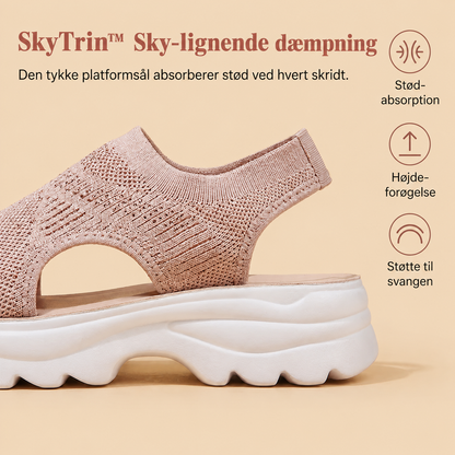 SkyTrin™ Plateausandaler – Som at gå på skyer