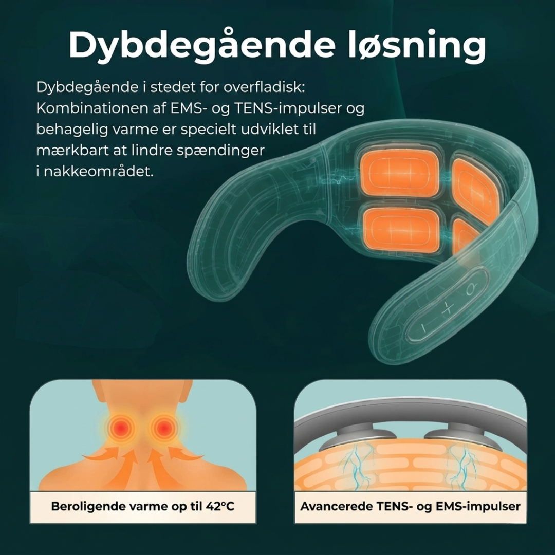 NakRo™ – Skånsom nakkeafspænding mod hverdagens spændinger