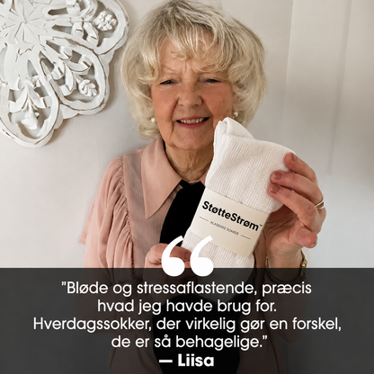 StøtteStrøm™ – Støttestrømper
