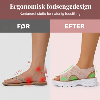 SkyTrin™ Plateausandaler – Som at gå på skyer