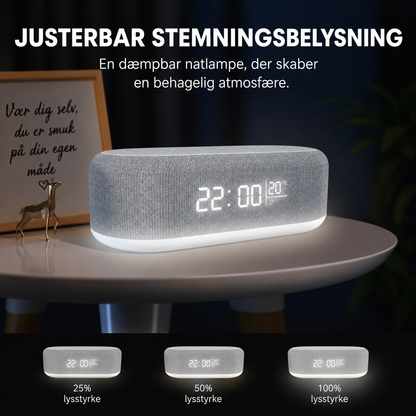 NatBord™ – 6-i-1 Trådløs Ladestation med Flere Funktioner