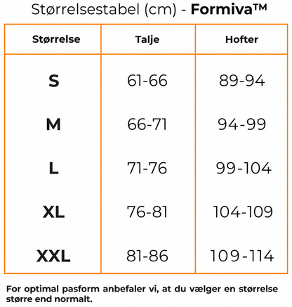 Formiva™ | 6-Pak Højtaljede Trusser med Formende Effekt for Komfort hele Dagen
