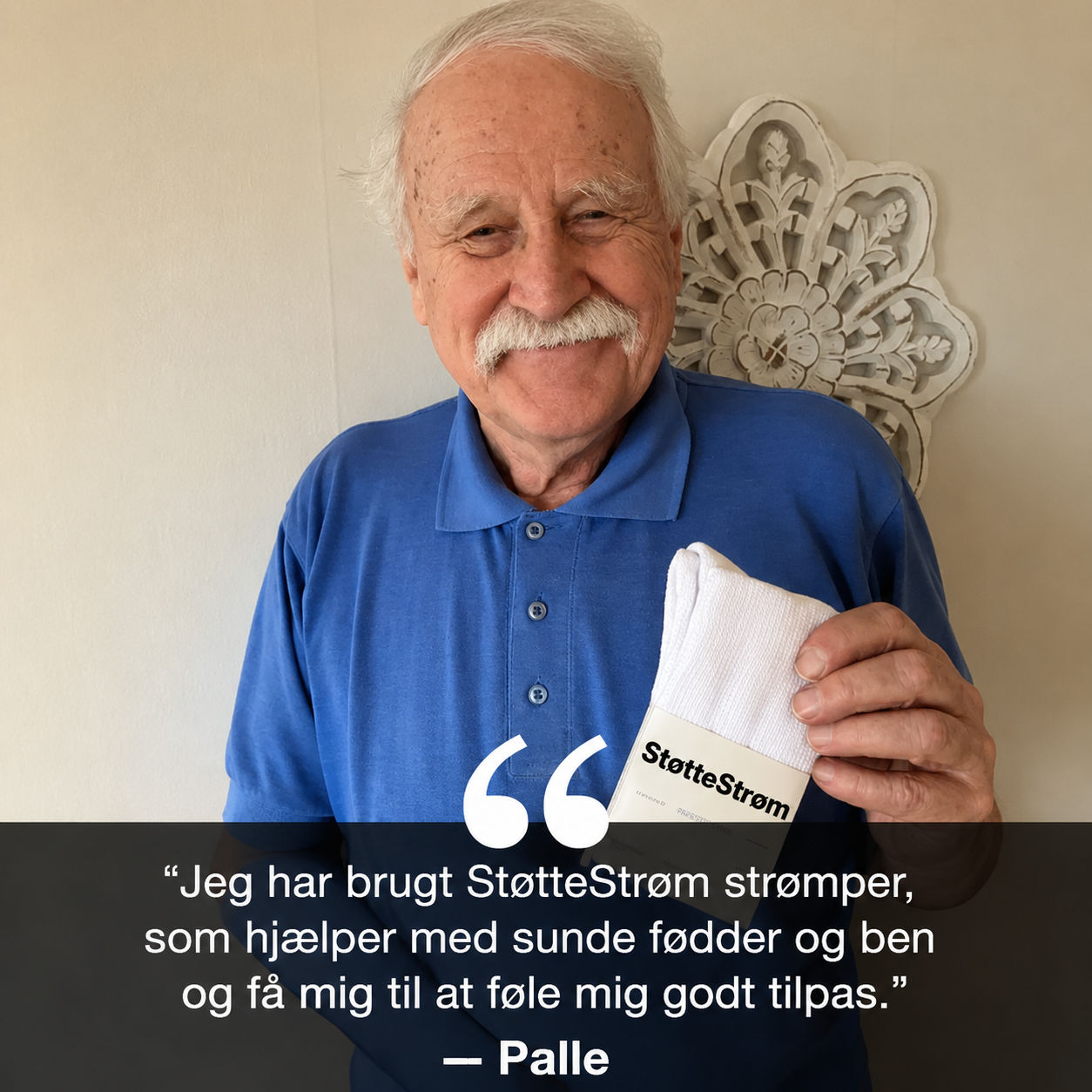 StøtteStrøm™ – Støttestrømper