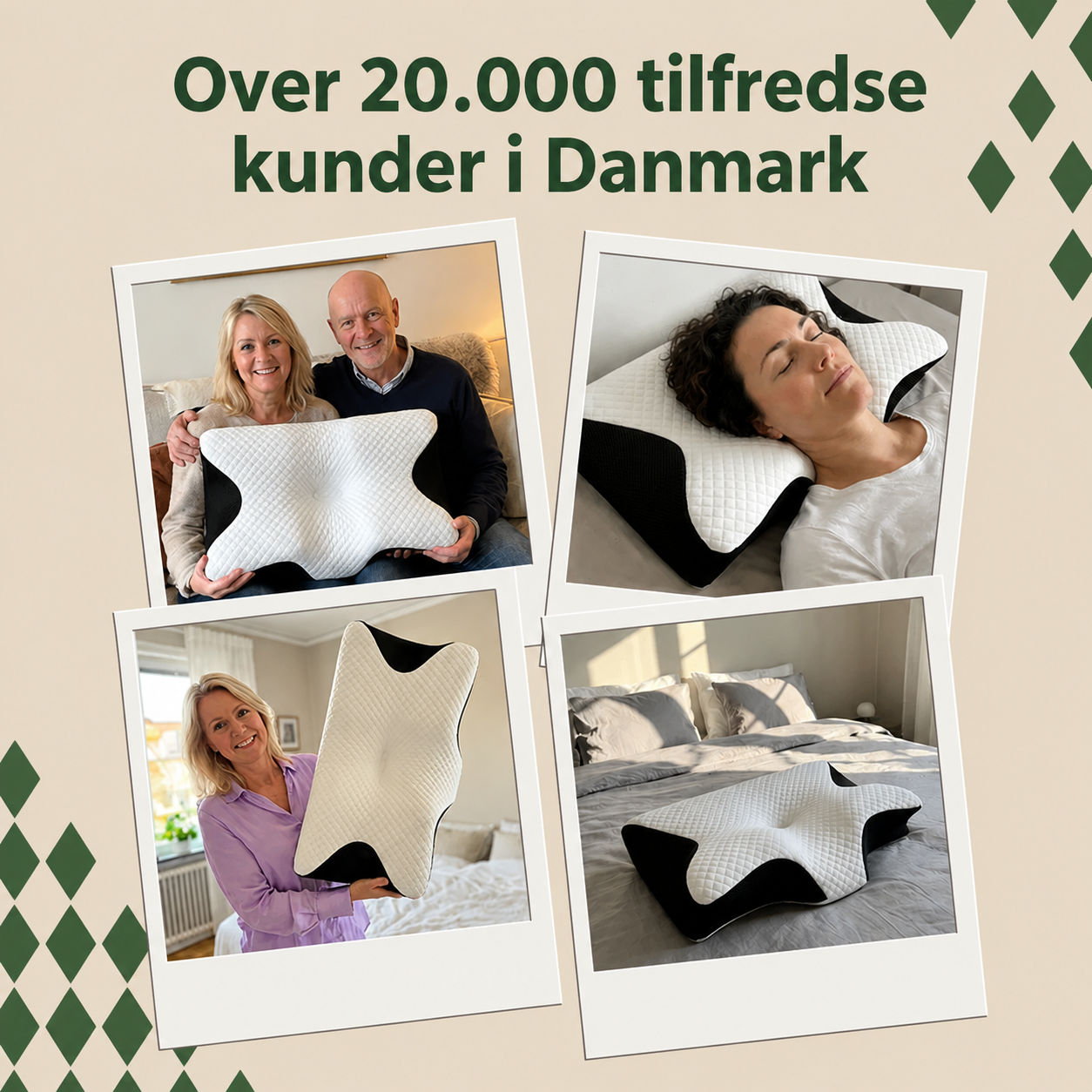 NakkeRo™ – Ergonomisk Nakkepude som Lindrer Nakke- & Rygsmerter