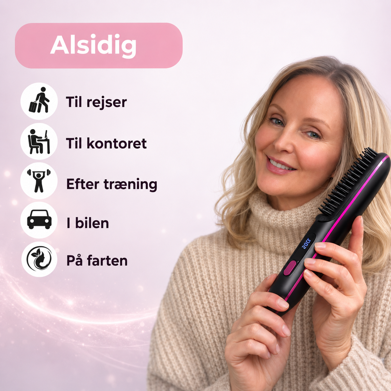 StyleBørste™ | Style korte hår nemt