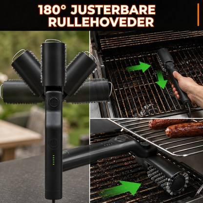 GrillMaster™ – Trådløs elektrisk grillrengører