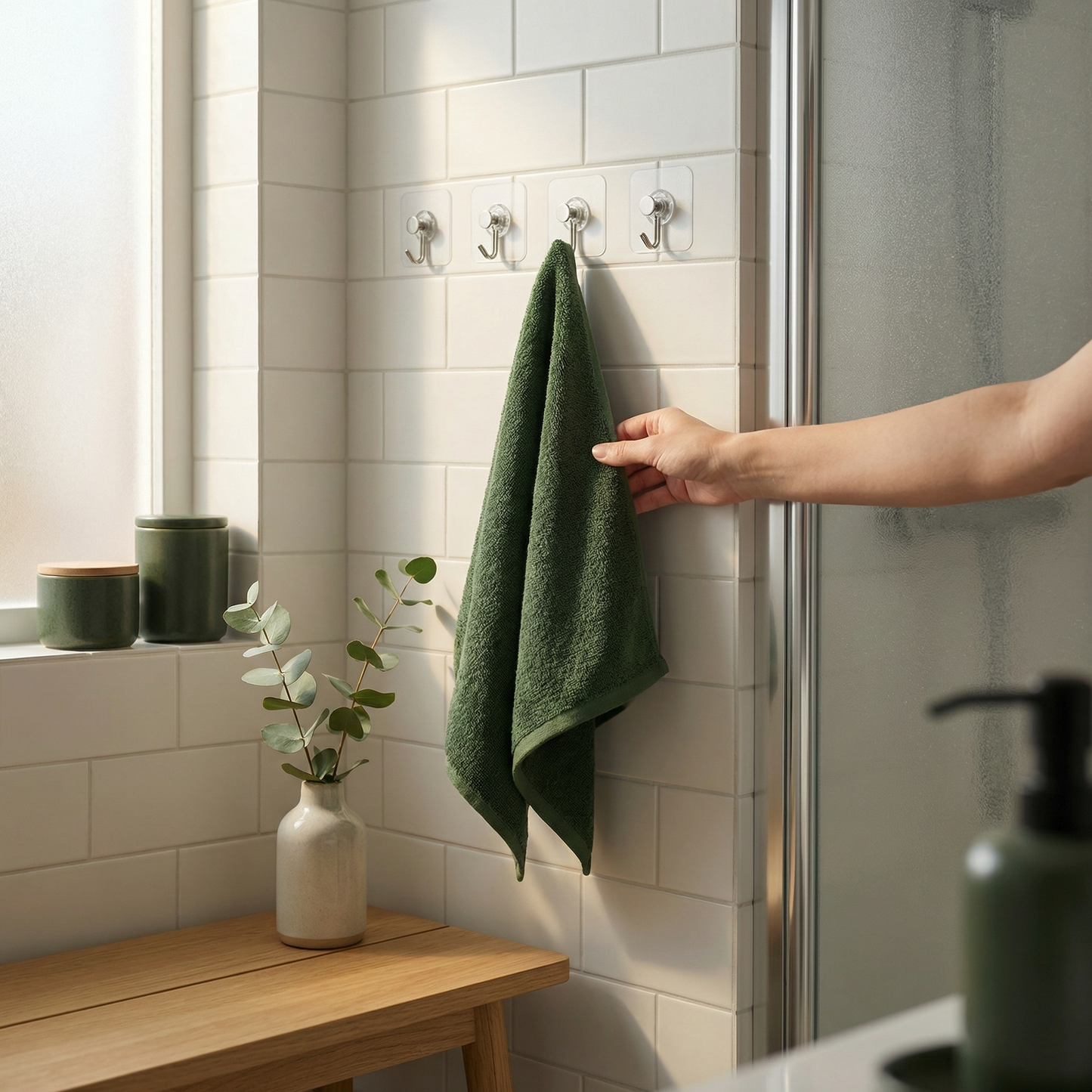 VægKrog™ – Vægkroge med patenteret greb – ingen huller, ingen mærker