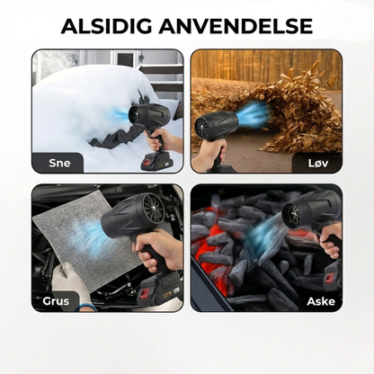 VindJet™ | Rensa bort röran på några sekunder – tack vare kraften i trådlös rengöring!