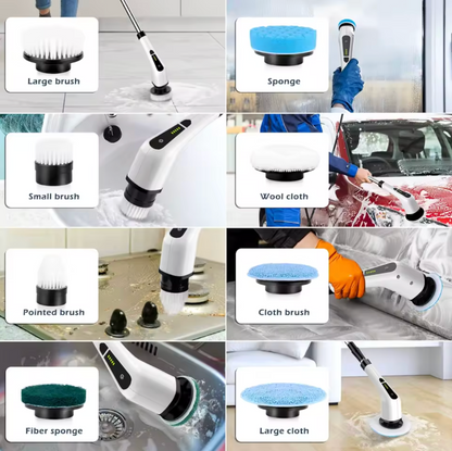 LynRen™ – 9-i-1 Elektrisk rengøringsbørste