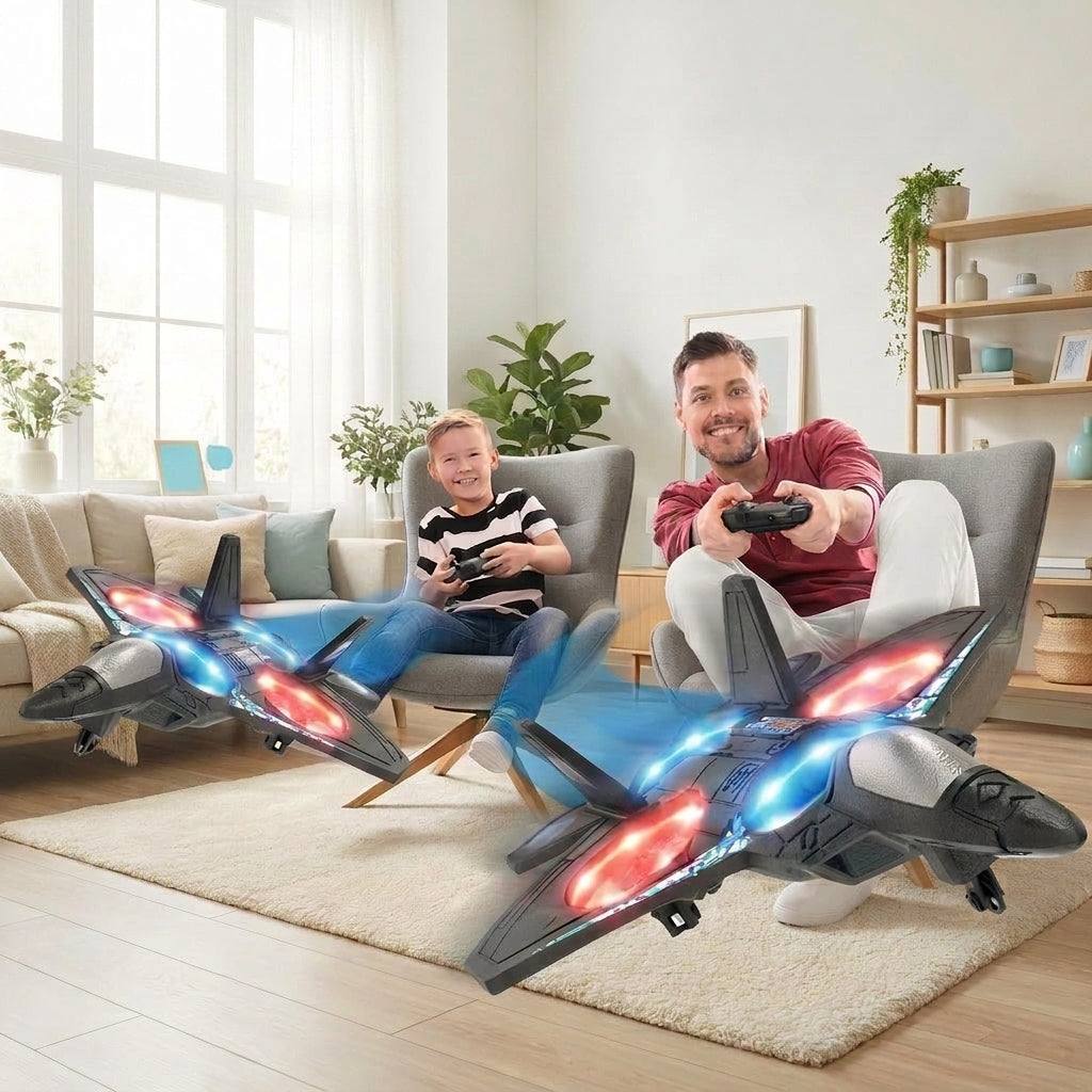 NatJæger™ RC LED-Drone – Flyveoplevelse for begyndere og entusiaster