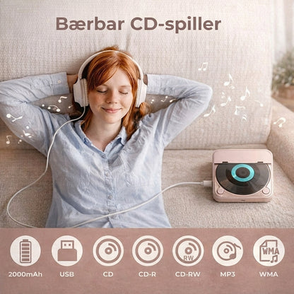PureSound CD-Afspiller™ | Genoplev musikken med krystalklart lyd – overalt