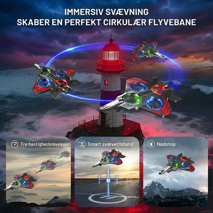NatJæger™ RC LED-Drone – Stabil & Nem at Flyve