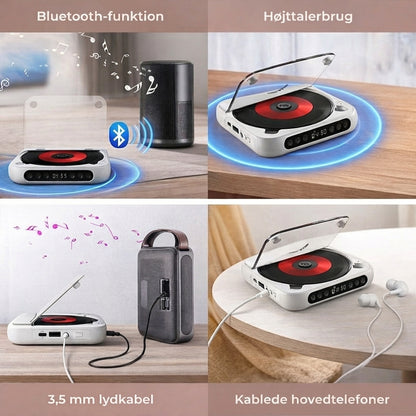 PureSound CD-Afspiller™ | Genoplev musikken med krystalklart lyd – overalt