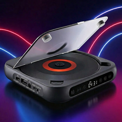 PureSound CD-Afspiller™ | Genoplev musikken med krystalklart lyd – overalt