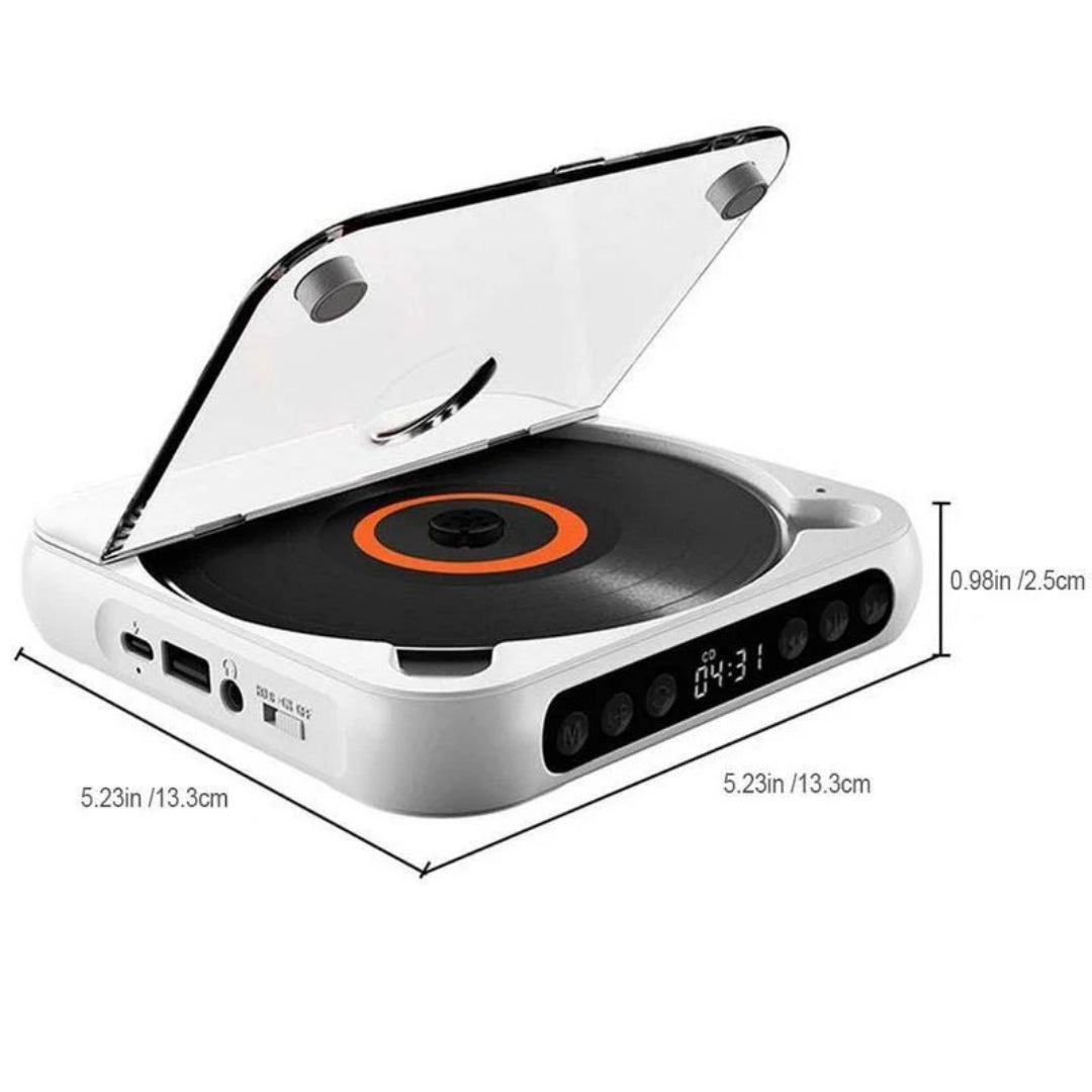 PureSound CD-Afspiller™ | Genoplev musikken med krystalklart lyd – overalt