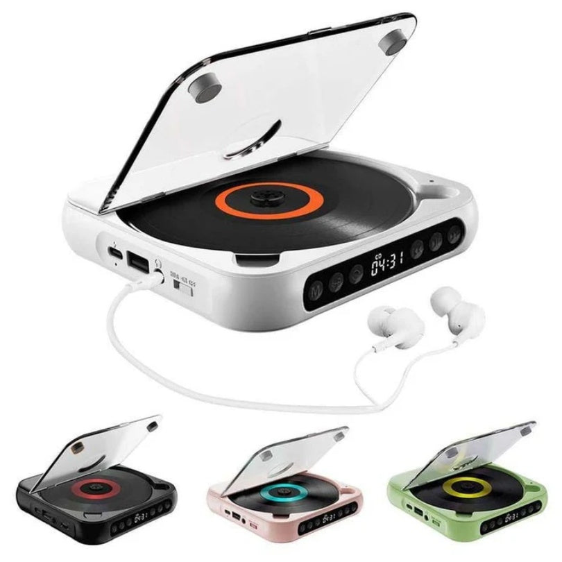 PureSound CD-Afspiller™ | Genoplev musikken med krystalklart lyd – overalt