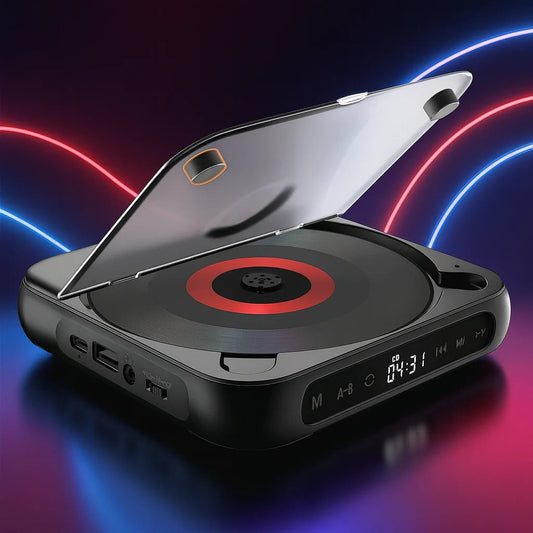 PureSound CD-Afspiller™ | Genoplev musikken med krystalklart lyd – overalt