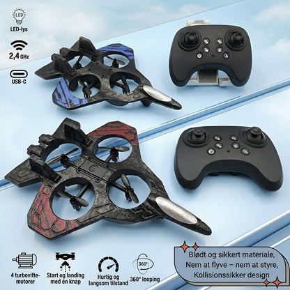 NatJæger™ RC LED-Drone – Stabil & Nem at Flyve